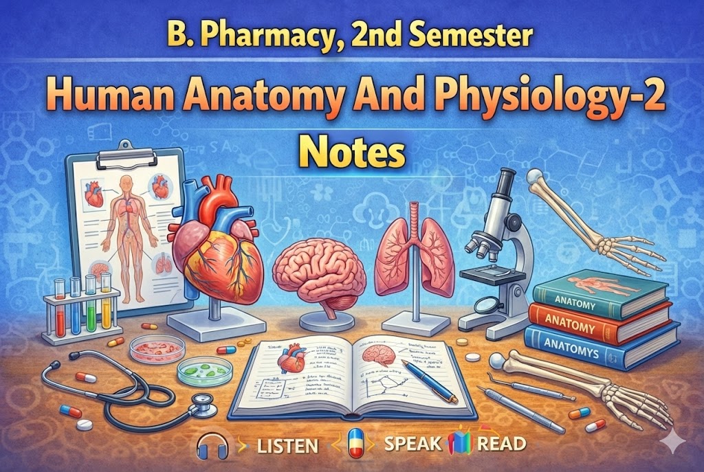 Human Anatomy And Physiology-2 Notes