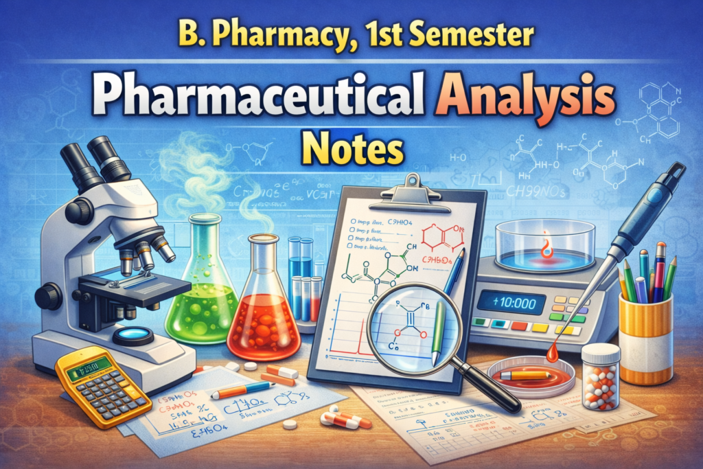 Pharmaceutical Analysis Notes