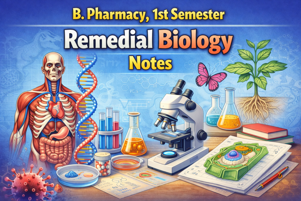 Remedial Biology notes Remedial Biology notes