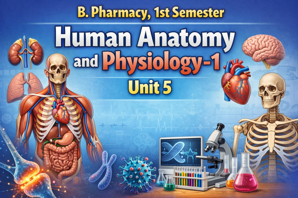 Human Anatomy and Physiology -1, Unit 5