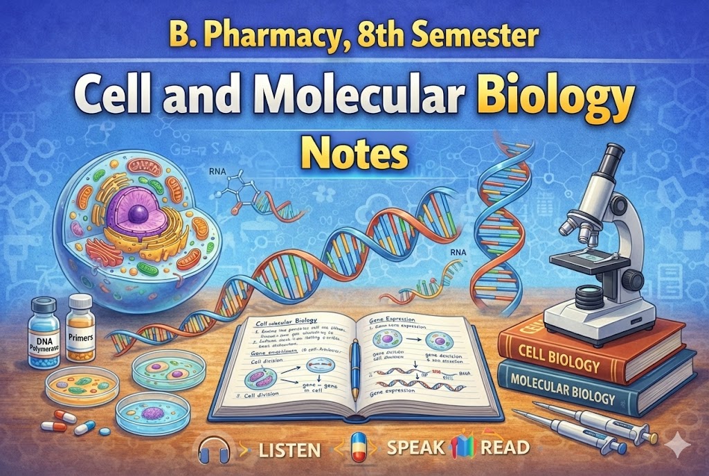 Cell and Molecular Biology Notes