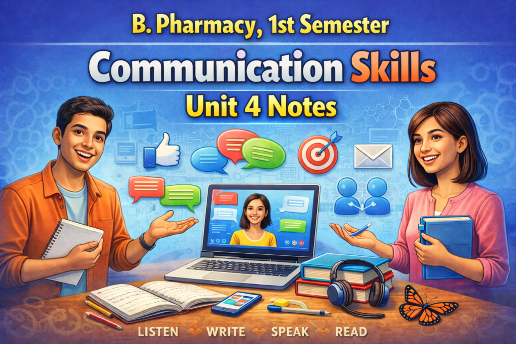 Communication Skills Unit 4 Notes