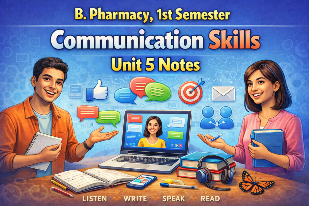 Communication Skills Unit 5 Notes