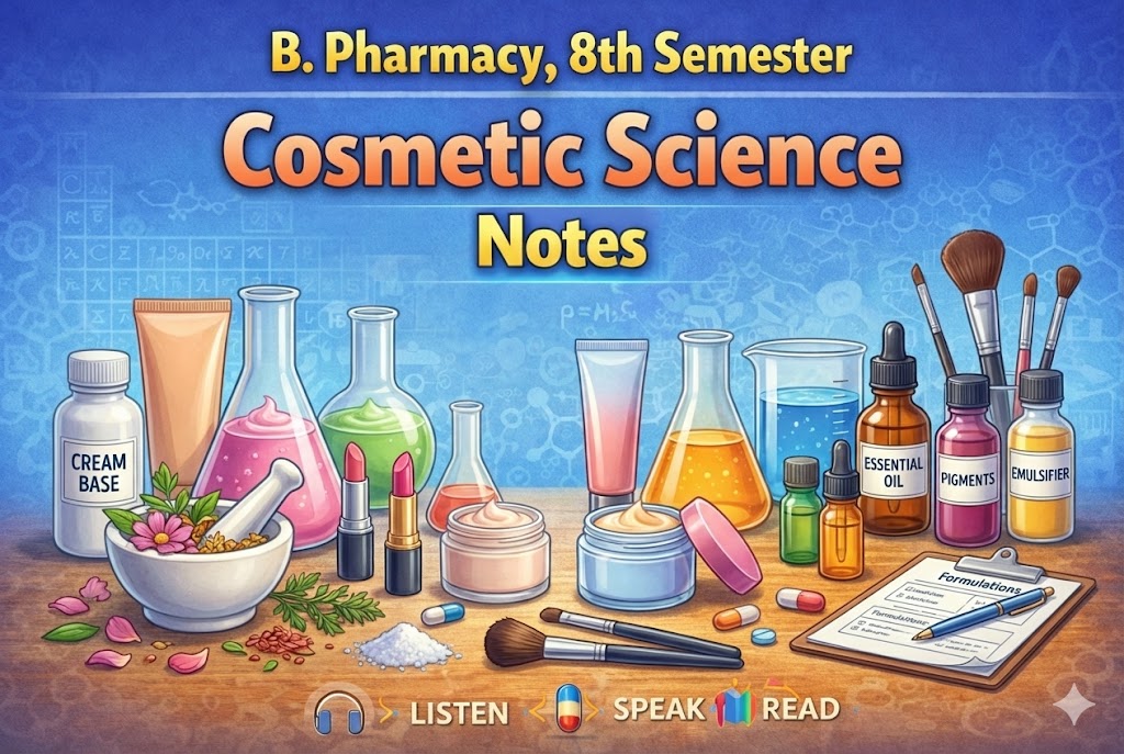 Cosmetic Science Notes