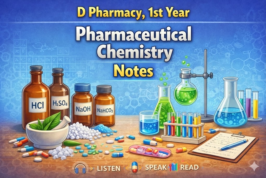Pharmaceutical Chemistry Notes