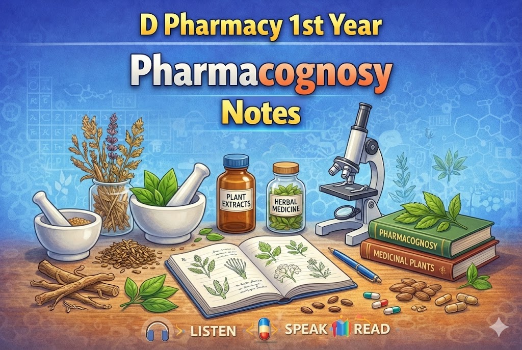  Pharmacognosy Notes