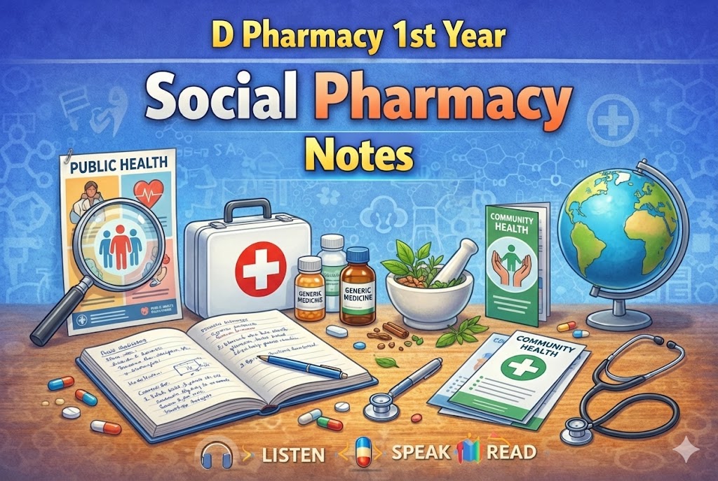 Social Pharmacy Notes