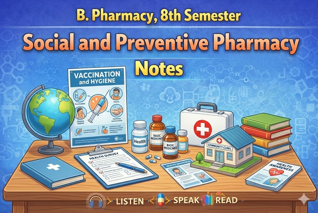Social and Preventive Pharmacy Notes