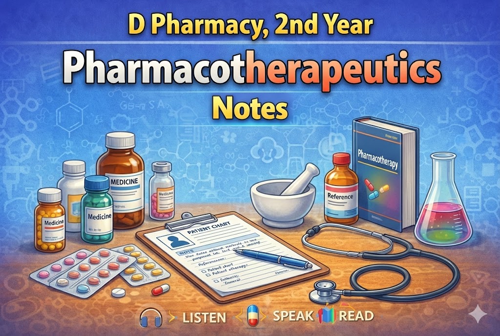 Pharmacotherapeutics Notes Pharmacotherapeutics Notes