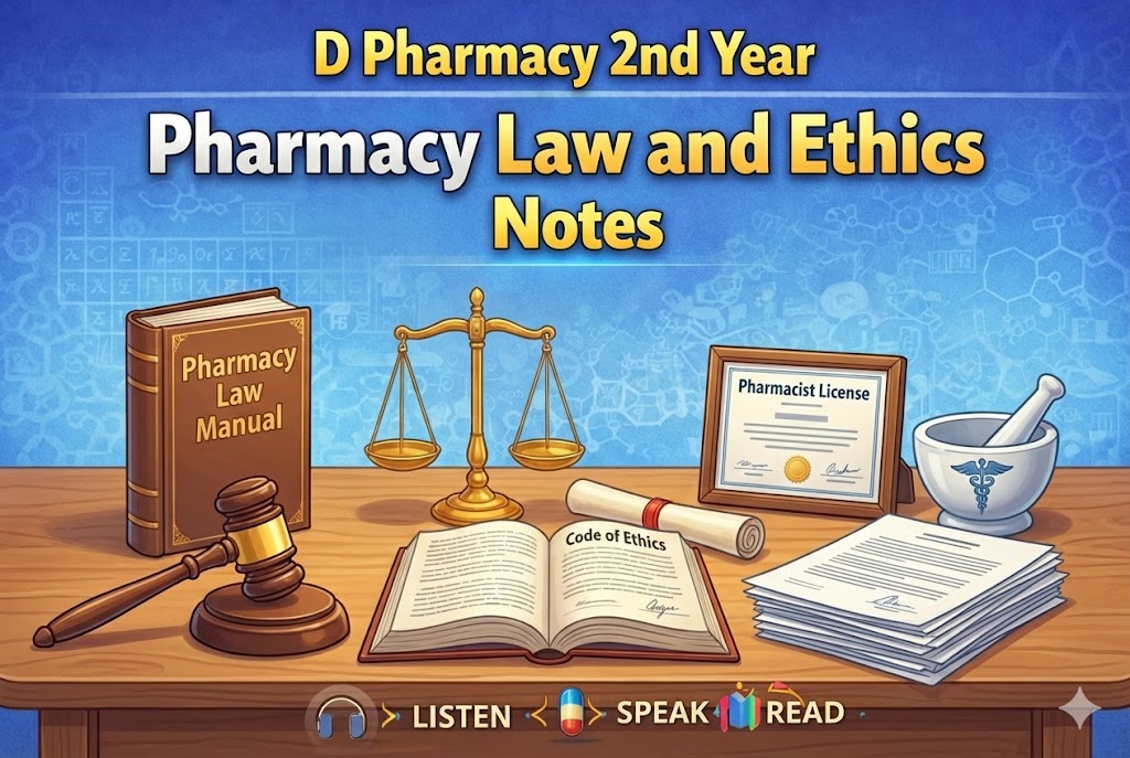Pharmacy Law and Ethics Notes